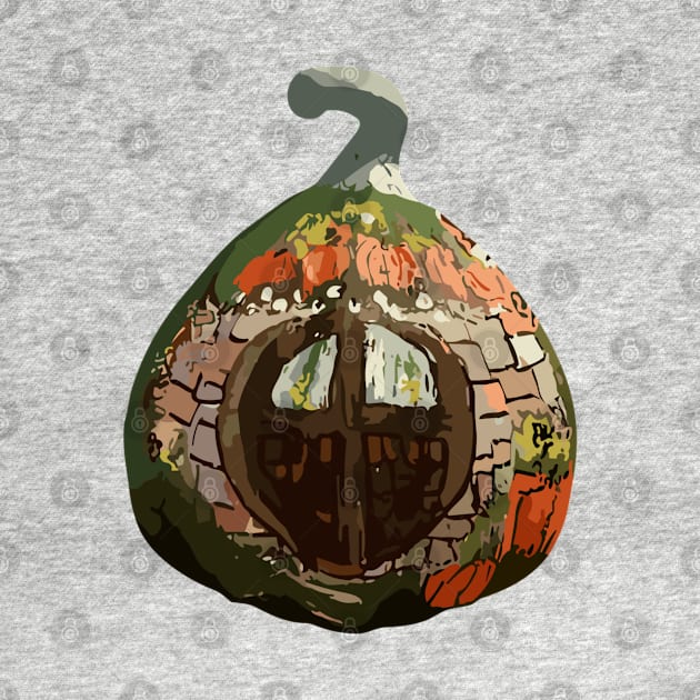 rustic home pumpkin by Kikabreu